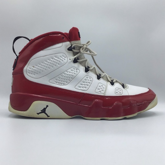 air jordan 9 men gym red